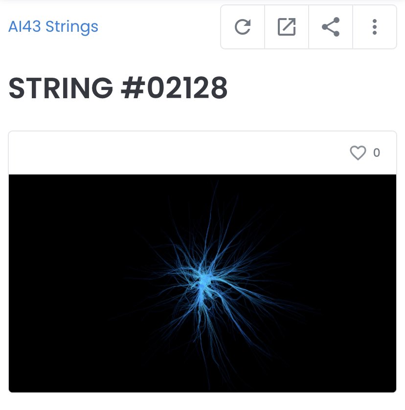 JoeyCoinz's tweet photo. Alright, time for my first giveaway.

Giving away 1 of my prized AI43 Strings.

To enter: Follow me, RT &amp; Like. If you’re feeling generous tag a friend 🙂

Will pick the winner tomorrow at 8 PM EST https://t.co/0Z4vdQgBAo