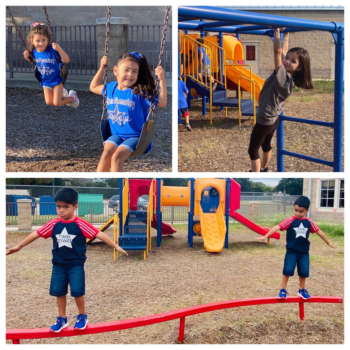 Outdoor fun! Working on our gross motor skills while building our core muscles. <a href="/4est4est/">J For</a> <a href="/NISDCarson/">Carson Elementary</a> #NISD2021 #teacherbucketlist