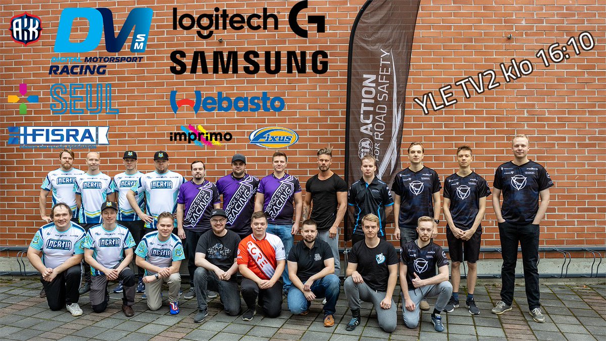 Yksi heistä on tänään suomenmestari. Kenelle kellot soivat? Ota selvää Yle TV2 klo 16:10! 

<a href="/AKKMotorsport/">AKK-Motorsport</a> Digital Racing #eSM Jyväskylässä! <a href="/RallyFinland/">Secto Rally Finland</a> <a href="/LogitechG/">Logitech G</a> <a href="/SEULry/">SEUL</a> <a href="/yle_eurheilu/">Yle E-urheilu</a>  #esportsfi #simracingfi #iRacing #RallyFinland