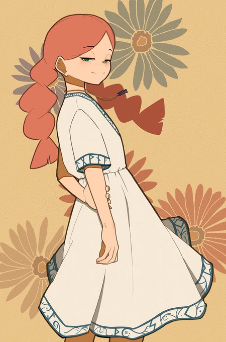 民族衣装のtwitterイラスト作品