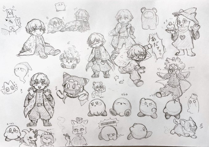 さまざまなジャンルの落書き 