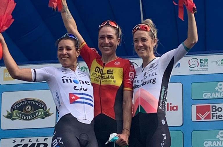 Mavi Garcia wins the Giro dell'Emilia Internazionale Donne Elite 2021
Alé! Alé! Alé! 

#IamAle #Alecycling #AleBTCLjubljana #Yellowfluorange #btccity