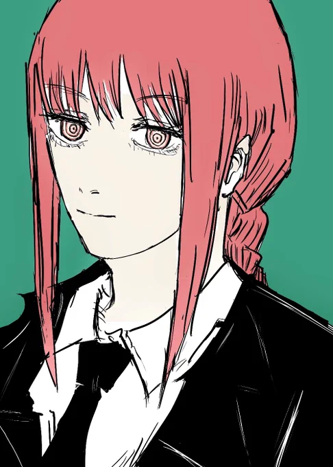 マキマさん×2 

#秋の創作クラスタフォロー祭り 
#絵描きさんと繫がりたい 
#チェンソーマン #chainsawman 