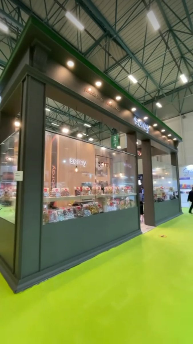 Worldfood 2021 fuarı standını uyguladığımız #tatlisumaklar #şoray firması bizi tercih ettiģi için teşekkür ederiz...