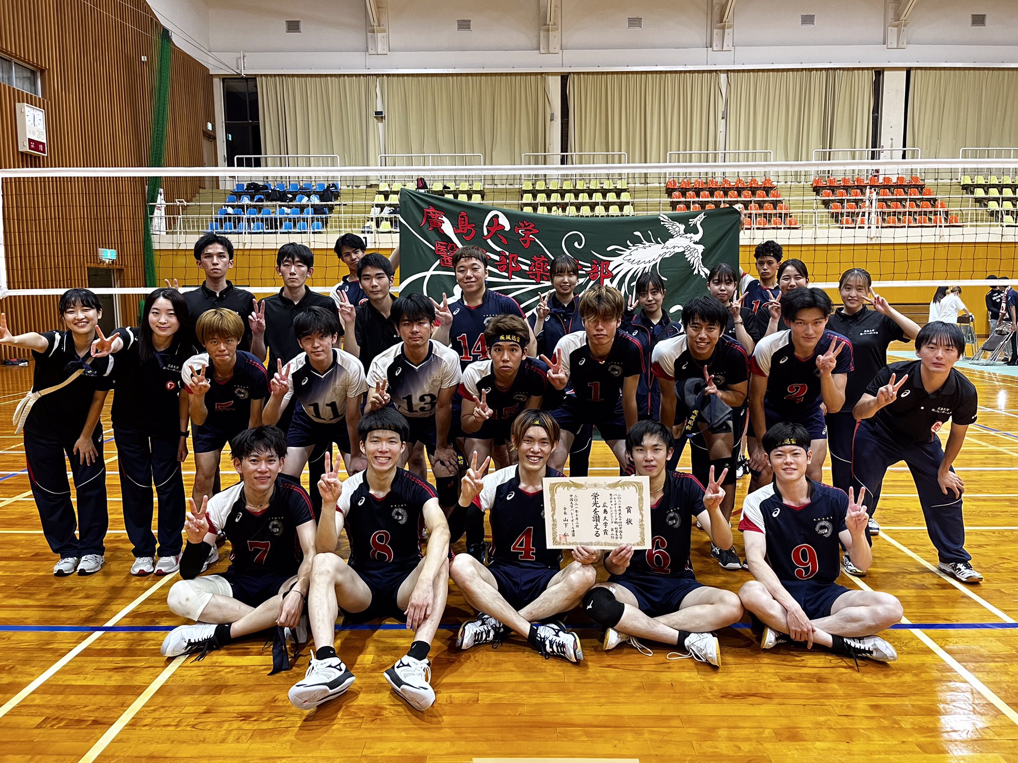 広島市立大学 バレーボール部 Hcuvolley Twitter