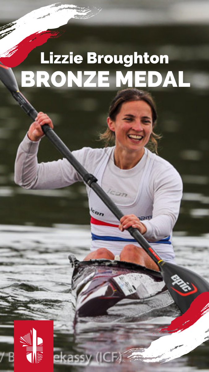 🥉BRONZE for Broughton! A spectacular performance from Lizzie Broughton in the K1 Women race at the Canoe Marathon World Championships!  

She adds this bronze to the silver she won on the short course on Thursday! 🤩