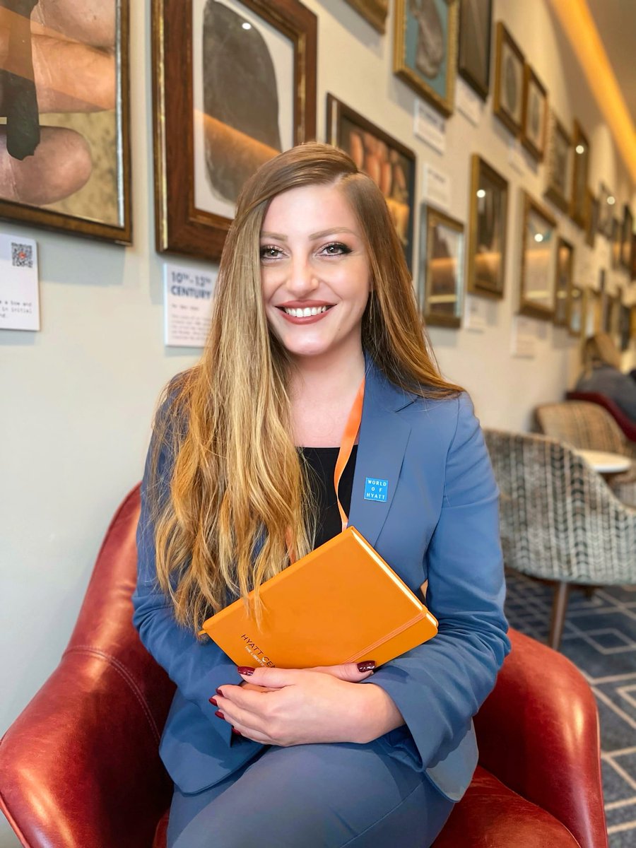 HyattCentricDub's tweet photo. Meet Catalina from our Reservations team. Catalina joined our team back in 2019 as a member of our reception team and has recently joined to our reservations team as . Well done Catalina 🏆 #hyattcentricdublin #hodsonbaygroup #teamhyatt #wordlofhyatt https://t.co/kn7NbNALGx