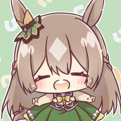 サトノダイヤモンド(ウマ娘) 「#新しいプロフィール画像 」|みゆぴよ@BOOTH受付中のイラスト