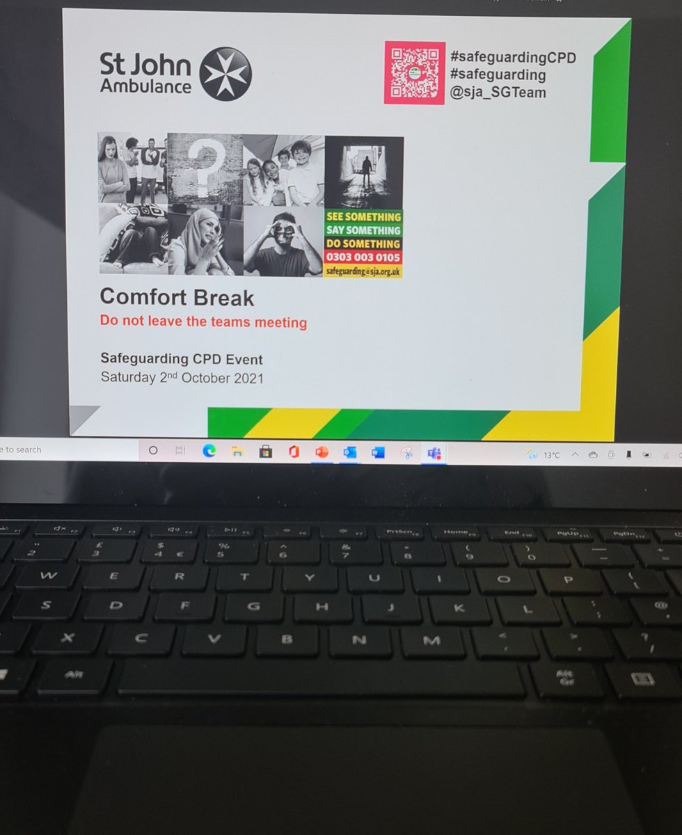 _satveernijjar's tweet photo. Looking forward to delivering online for @SJA_SGTeam @stjohnambulance #safeguardingCPD event shortly! https://t.co/hUm7uR0QmR