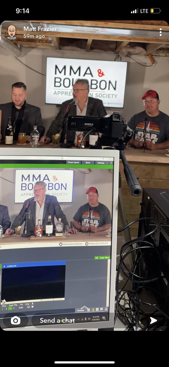 MMABourbon's tweet photo. Finished #bourbonheritagemonth with a live show. Go check it out on FB.  #bourbon #live #mma https://t.co/4sQzK3VkMc
