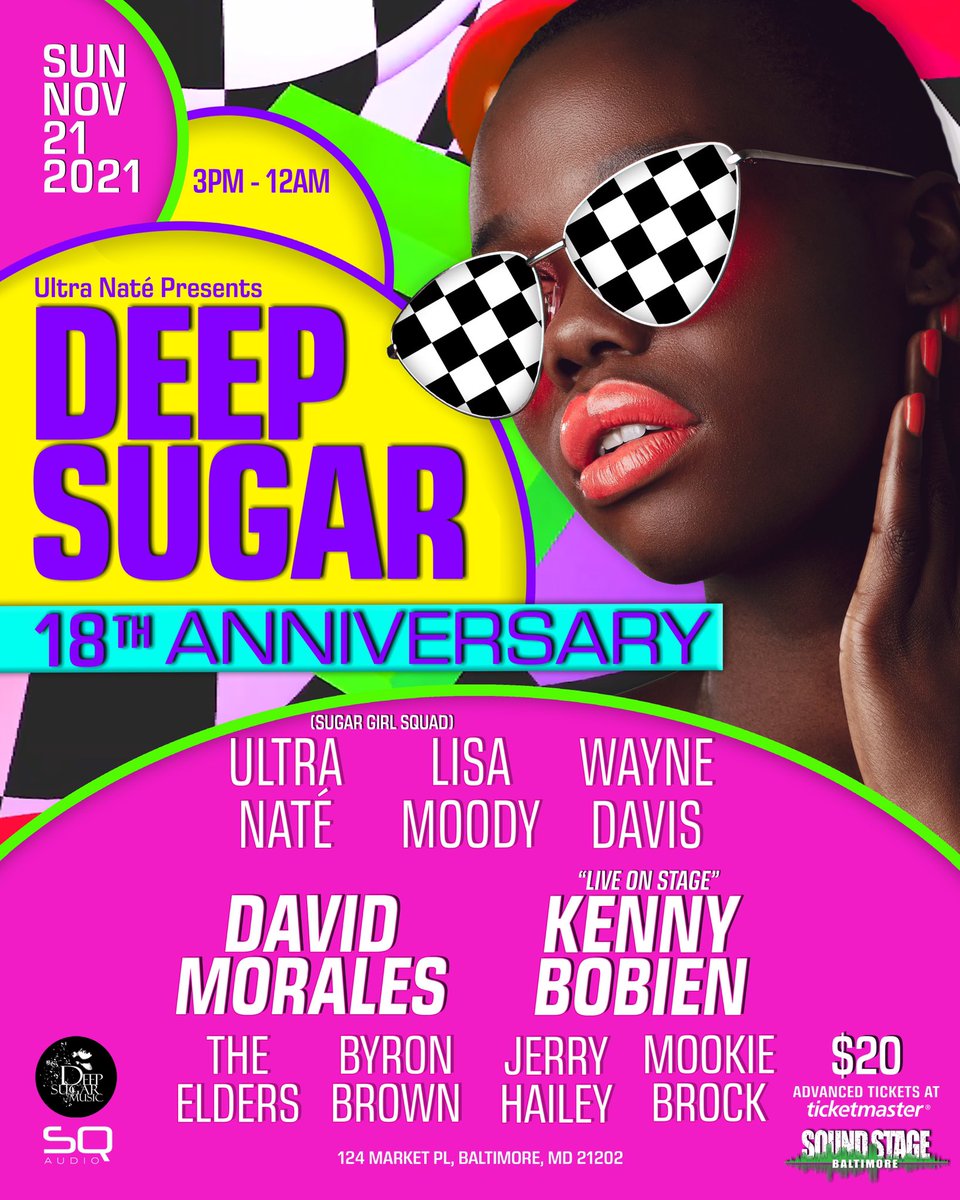 ultranatemusic's tweet photo. ⭕️⭕️⭕️⭕️
BREAKING NEWS!!
It’s our #18th #ANNIVERSARY @DEEPSUGAR !!!
Sunday, Nov. 21st @bmoresoundstage
Featuring the whole family and #SpecialGuests one of the absolute #KingsOfHouse ~ The Legendary @djdavidmorales #djdavidmorales
LIVEONSTAGE @KennyBobien https://t.co/FdAD9z1gDI