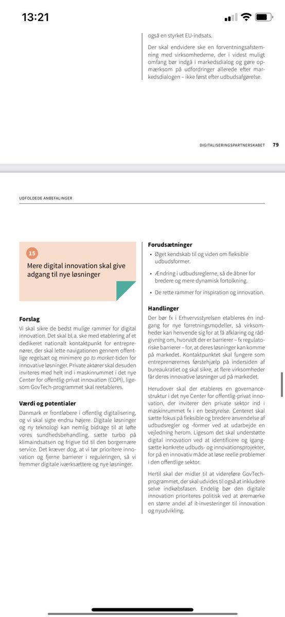 DanielKorski's tweet image. Very exciting to read you recommending that the #GovTechProgram which @PUBLIC_Team established in Denmark with @DigstStatus + @Erhvervs_min should be reinstated and extended to aid procurement of innovative solutions. 🎯