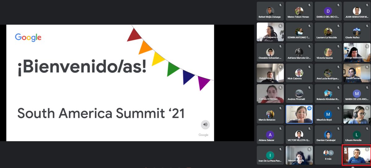 cesar_steven's tweet photo. Today as a guest speaker at the South America Summit 2021 @google to talk about Machine Learning and artificial intelligence. Colombian Representation
@GooglePEProgram 
@GoogleInCA 
@googlemaps 
#googlecrowdsource #crowdsourcebygoogle #crowdsourcemexico
@AlcaldiaDosq https://t.co/WBuQBTfNui