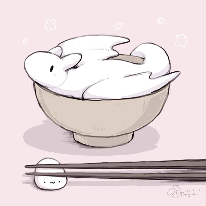 #Twitter文化祭2021
民芸品のつくも神『つくものたち』シリーズや生き物など、いろんな絵を描いています 