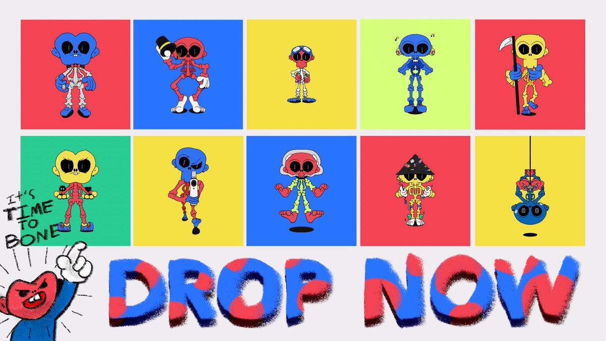 🚨DROP NOW🚨
Bonnie NO.034-043 
PRICE: 0.008-0.015 ≡ 

🔥🔥 BE THE PART OF US 🔥🔥

You can be owned at 🔥 ->  opensea.io/collection/bon…

FAST TRAVEL TO BONENIVERSE ☠️ !  -> discord.com/invite/5FRvsW3…
#NFTTHAILAND #opensea 
<a href="/opensea/">OpenSea</a>