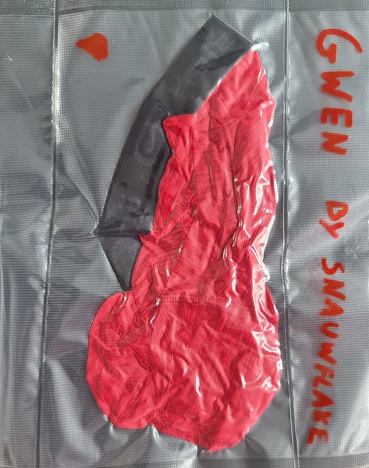 Premier essai d'emballage sous vide pour un cale&ccedil;on personnalis&eacute;, command&eacute; par un fan :3 La version finale