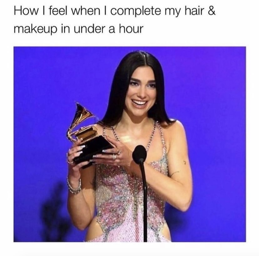 And the award goes to me 😘