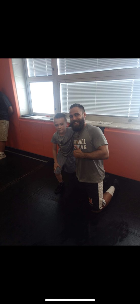 TyLydic's tweet photo. Just got off the phone with my lil pal #LucaG - today is his birthday. He’s going for @TheSuper32 belt later this month! 

These pics will be fun to look back on 10 years from now when he’s in college.. 

@Hawks_Wrestling @TomBrandsHAWK @YoungGunsWC @FloWrestling @PAPowerWrestle https://t.co/wB0MjFyaTm