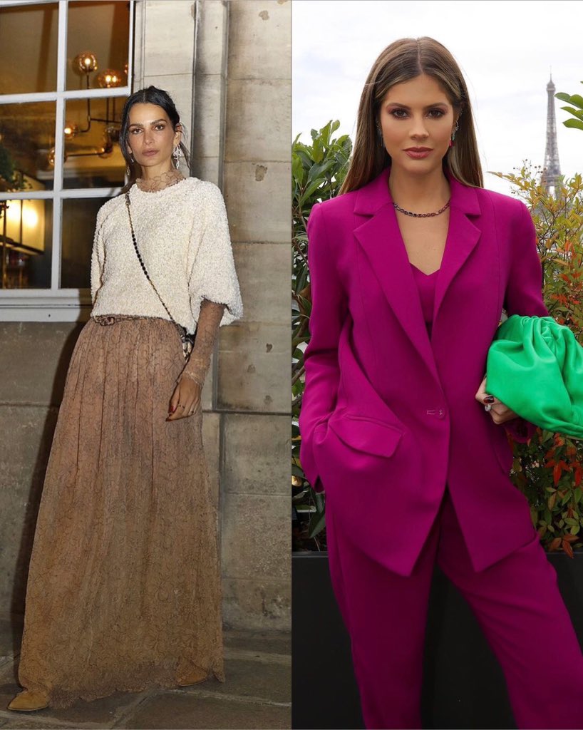 nanarude's tweet photo. #ParisFashionWeek #IsisValverde #SashaMeneghel #JojoTodynho #SilviaBraz #LalaRudge #Simaria #FernandaMotta https://t.co/hS75oqgDND