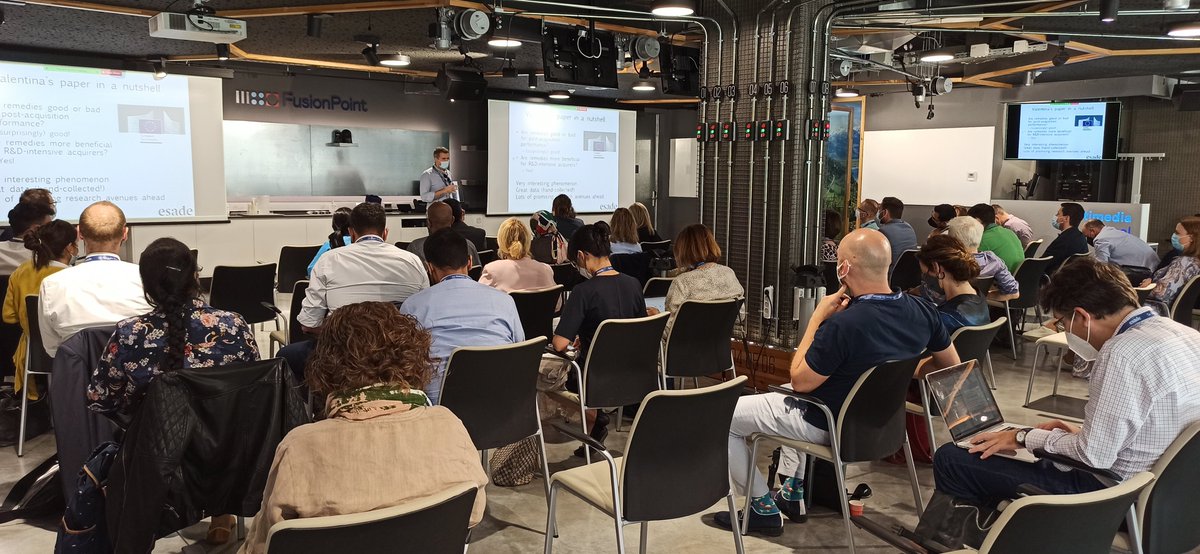 esadeEEI's tweet photo. More interesting #paper presentations in the afternoon by doctoral scholars @valentinaphani, @JackMarchesini, @kamil_stronski, Daniel Obermeier, Maren Mickeler &amp; @learning_stef!

Check the full program👉https://t.co/f8c2bpMFwD https://t.co/CEc9UxstLN