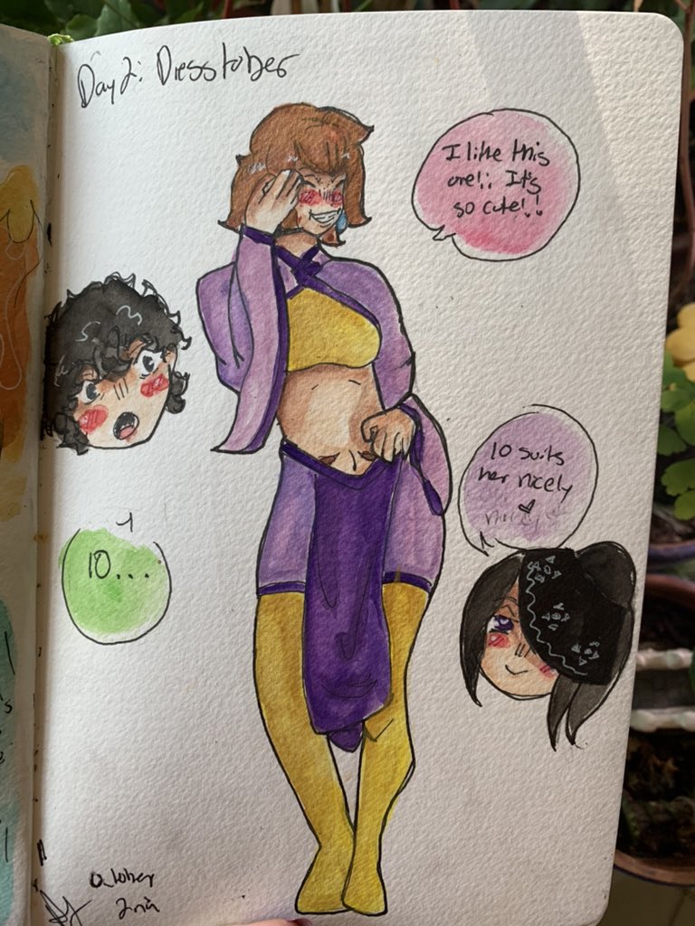 ChuchuAurora's tweet photo. Day 2: Guardian and Pillar #Adollatober I swear everyone did arrow and sho 😂😂💓
Day 2: #dresstober I’m pretty sure painting where the skin is wrong but I still think it suits Aragao and she looks cute. 

#fireforce #fireforceoc #selfinsertoc https://t.co/vHr2cmw5sz