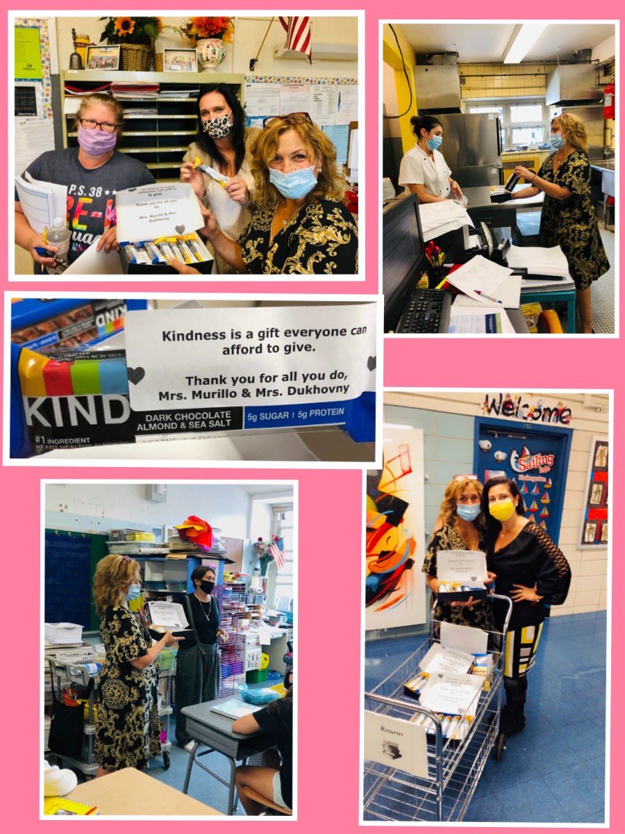 No small act of kindness goes unnoticed… Blessed with an amazing staff and showing our appreciation.❤️👏👏👏🥰  #KindnessMatters  
@SIBOD31 <a href="/DrMarionWilson/">Dr. Marion Wilson</a> <a href="/CChavezD31/">Christine Chavez</a> <a href="/AmirahGirgis/">Amirah Girgis</a> @ofdc_nycschools <a href="/TheDSCW/">Office of Community Supports and Wellness</a> <a href="/DukhovnyEmma/">Emma Dukhovny</a> <a href="/mary_frisz/">Mary Frisz</a> <a href="/Bpitera1/">Bonnie Pitera</a> <a href="/UFT/">UFT</a> @NYCDOEwellness