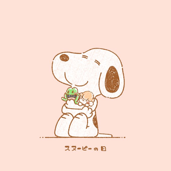 スヌーピーのtwitterイラスト検索結果