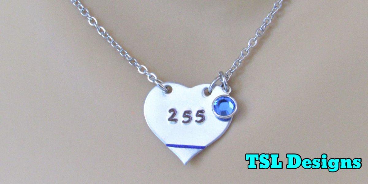 bythebeach1214's tweet photo. 💙Hand Stamped Badge Number on a Heart Necklace with a Blue Swarovski Crystal and Thin Blue Line perfect for a Police Wife, Mom or Daughter⠀
https://t.co/nQIOYxbYwF⠀
#policelivesmatter #policewife #policedaughter #policemom #Personalized #handmade #jewelry #shopsmall #etsy https://t.co/9h30o1Qu11