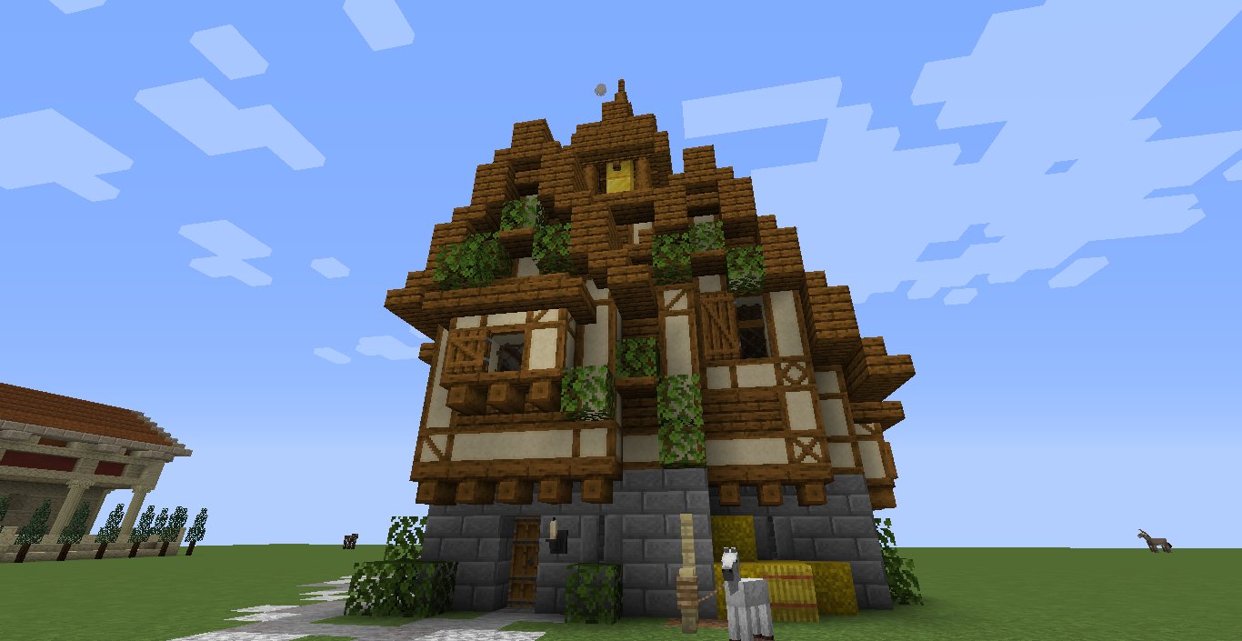 Casa Medieval #minecraft  Minecraft houses, Minecraft architecture,  Minecraft