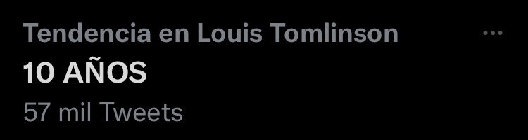 HyLSpain's tweet photo. 📲 | ‘10 AÑOS’ es tendencia en twitter bajo el topic de Louis Tomlinson debido a que hoy hace diez años del su mítico tweet AIMH https://t.co/0eStPo4Ao0
