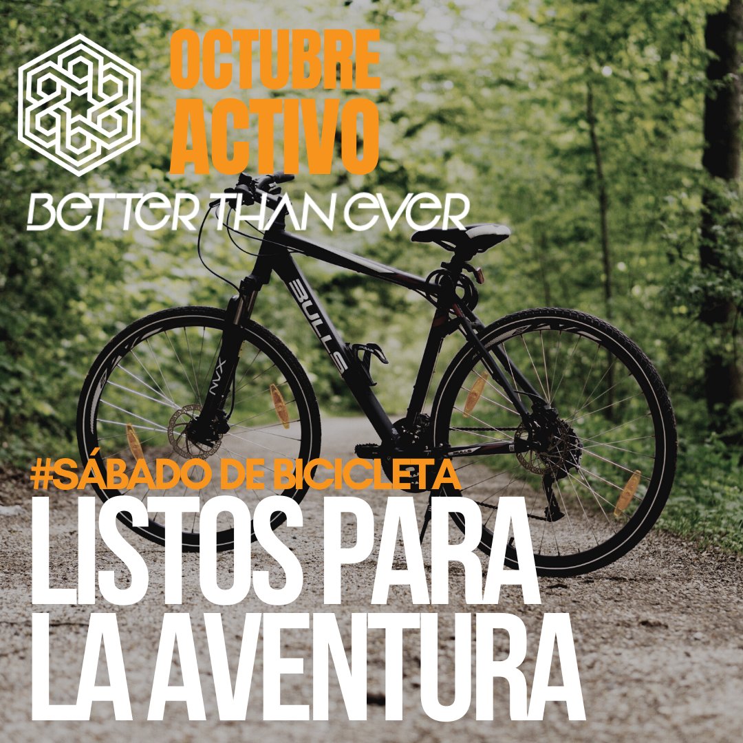 4BetterThanEver's tweet photo. Amantes de Bicicleta y de las vias estamos aqui para entregarte productos clave para cada momento
#siempremejor #sabadosdebicicleta #betterthanever https://t.co/lDsTNX9PYg