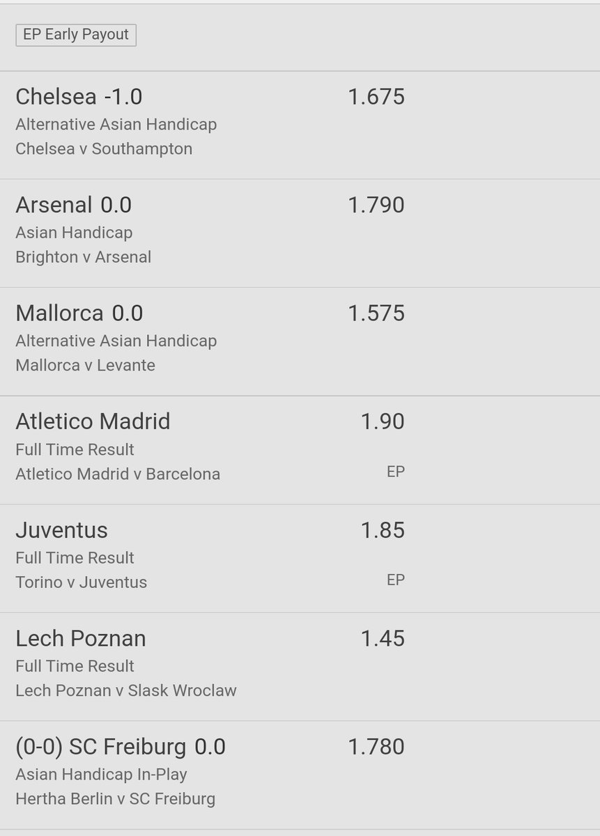 BettingPro15's tweet photo. One for fun
6/7 one mistake allow. 
2u https://t.co/VE7g8iLbqT
