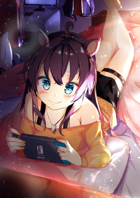 おでこくっつけてみたいです。
なおSwitchって一人用って私は聞きました。

#祭絵 