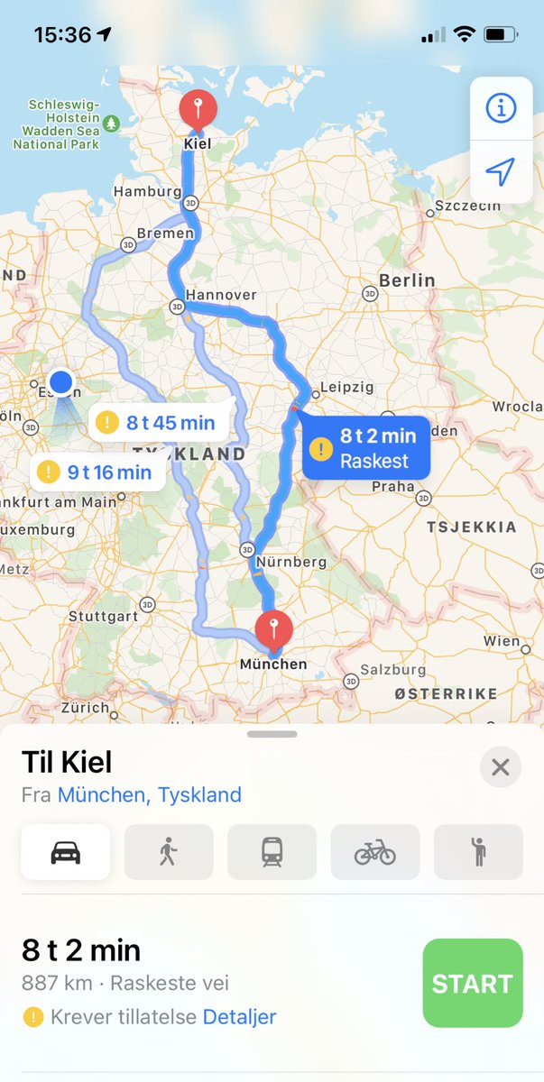 Sich derart unter lebensgefährlichen Druck zu setzen, kapitalistischen Arbeitsanforderungen zu genügen - 890km in 5 Stunden bedeutet 5h Fahrt mit durschschnittlich 178 km/h im frühmorgendlichen Dunkel/Zwielicht - is not a flex.
Ich stelle das nur fest.