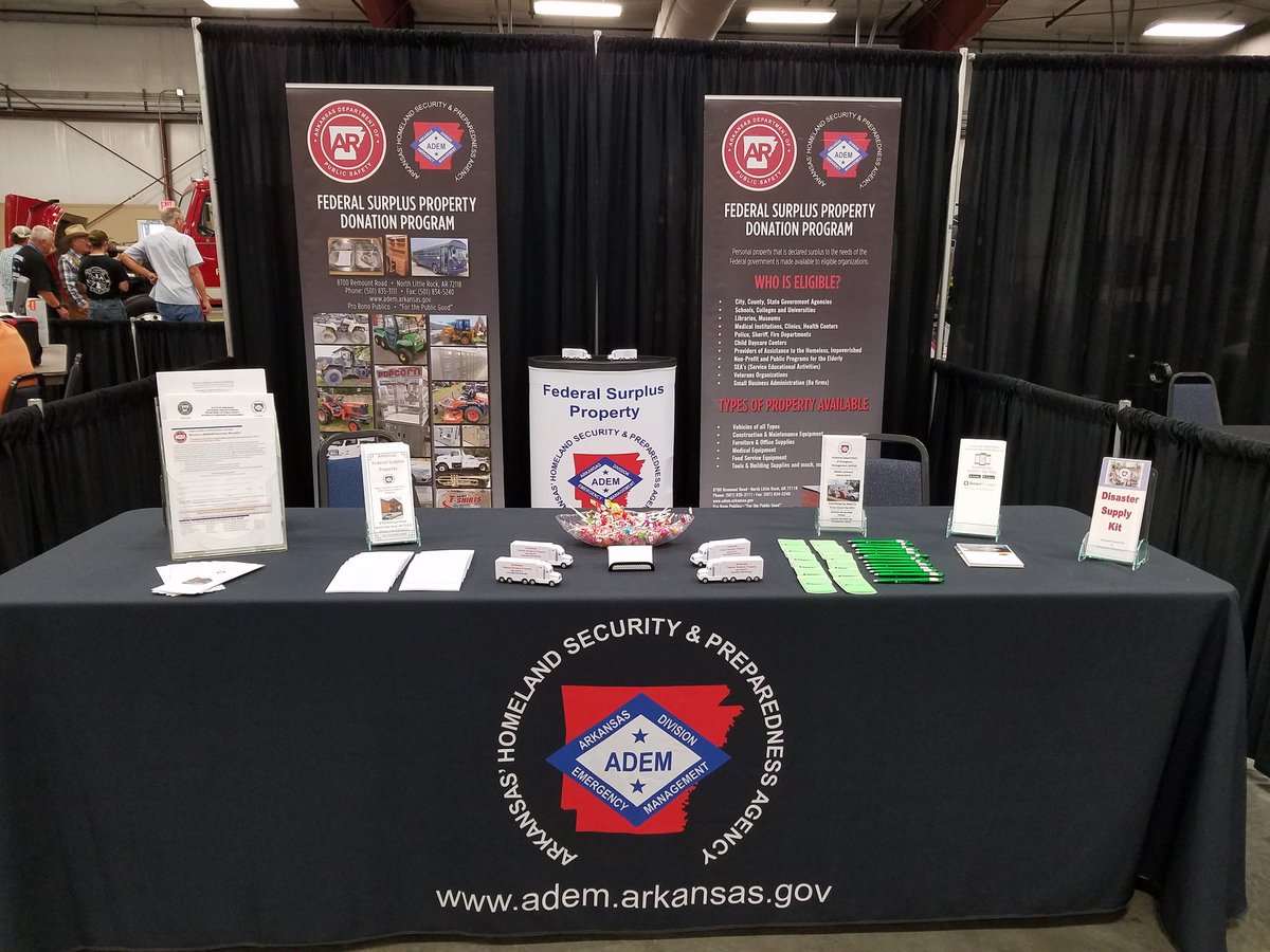 AR Federal Surplus Property tweet media