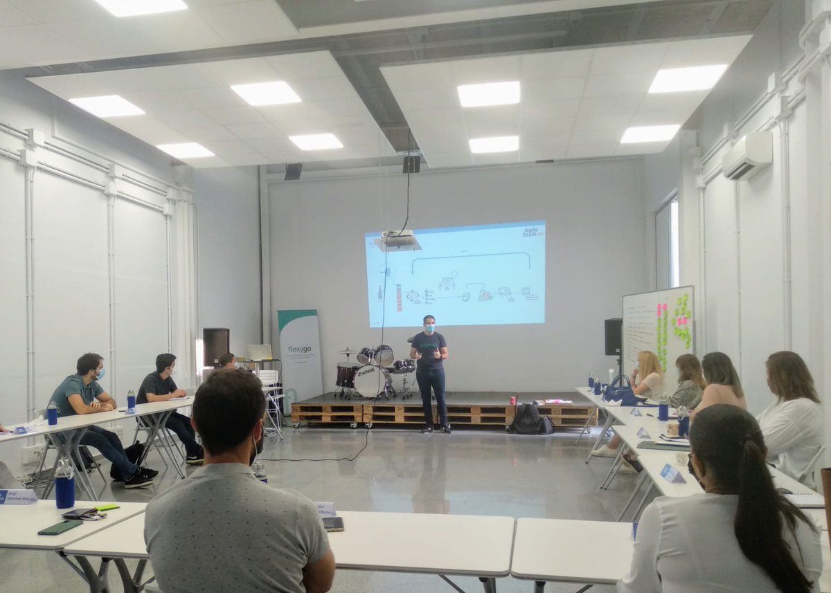 Nuestro compañero <a href="/javimartinagar/">Javier Martín de Agar Tirado</a> ha estado este fin de semana trabajando con #agileStellium