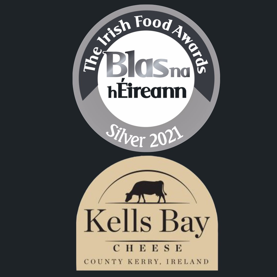 Kells Bay Cheese are delighted to have won Silver <a href="/BlasNahEireann/">Blas na hÉireann</a> #blas2021 for our Kells Bay Cheese with Dillisk #kellsbaycheese #kellsbay