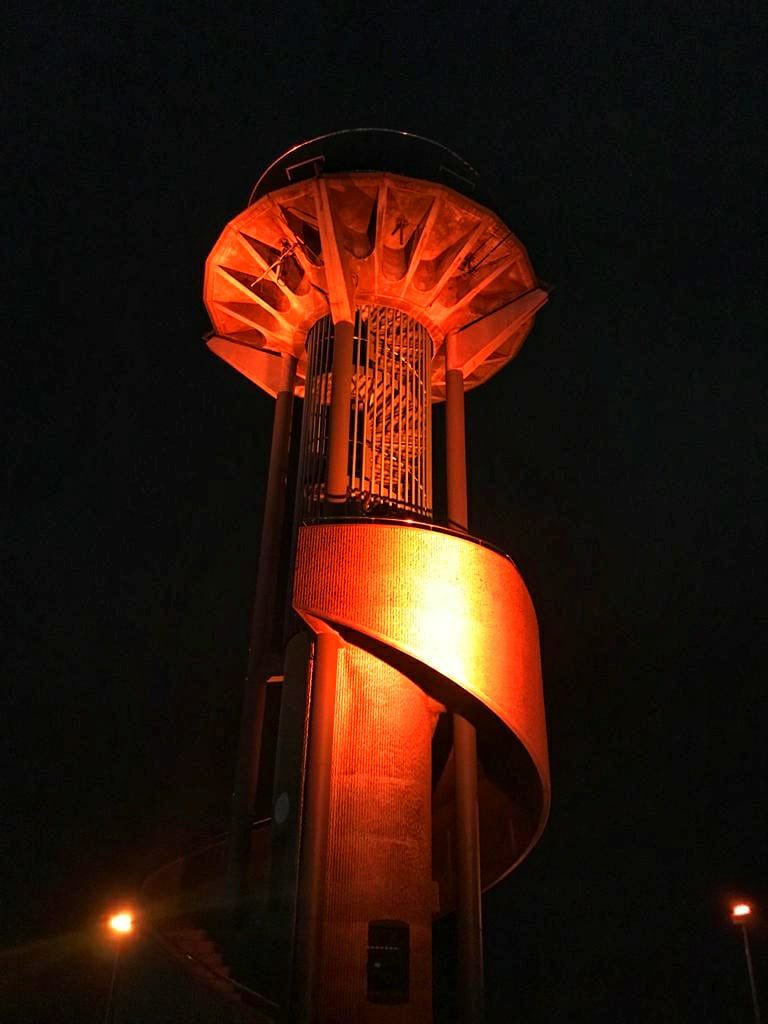 CGIPerth's tweet photo. Thank you SWIG Bunbury  and  @CityofBunbury1  for lighting up iconic venues in Bunbury on 152 birth anniversary of #MahatmaGandhi. https://t.co/a898TBuchh