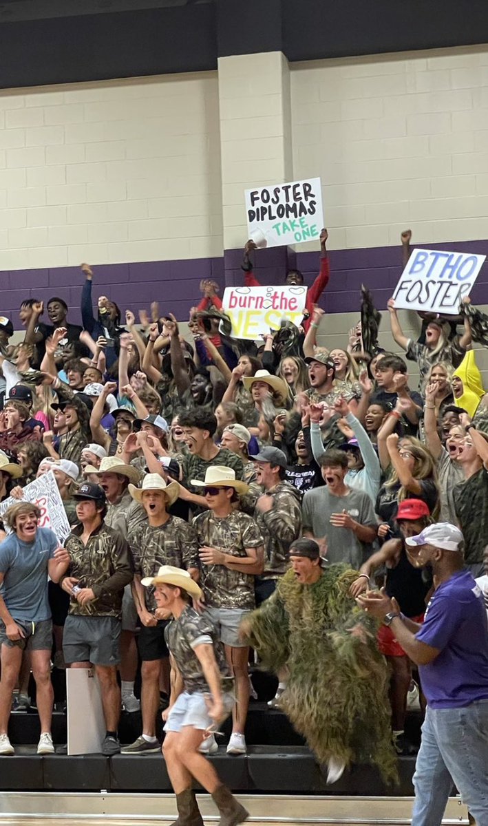 Fulshear Charger Student Section tweet media