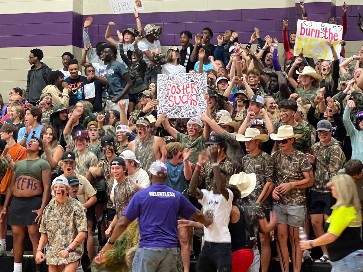 Fulshear Charger Student Section tweet media