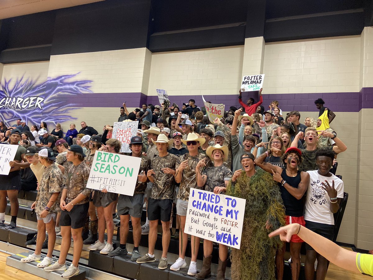 Fulshear Charger Student Section tweet media