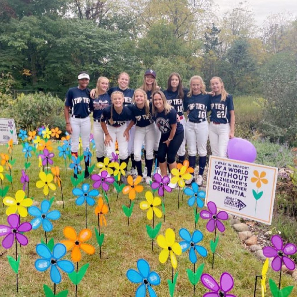 TTMIPremier's tweet photo. Top Tier Premier is leading the charge  “Walk for the cure” at Leila arboretum in Battle Creek, MI. this morning. #RollPremier #RollTier #ExpectGreatness @TopTierBaseball @TopTierMichigan https://t.co/MMU779XZFM