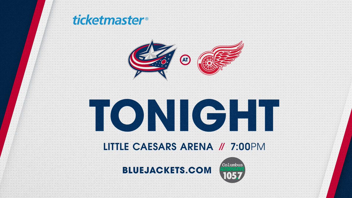 throwback1053's tweet photo. Columbus Blue Jackets take on the Detroit Red Wings tonight...listen live at https://t.co/juSpGlFd7U https://t.co/EUCybt8b2D