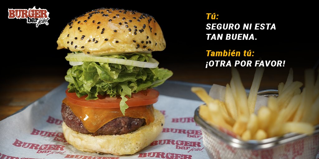 ¿Te ha pasado?

Ven a cualquiera de nuestras sucursales por esta Old School y querrás pedir más. 

¡TE ESPERAMOS! 
.
.
.
#bbj #hamburguesas🍔#hamburguesa #burgerlife