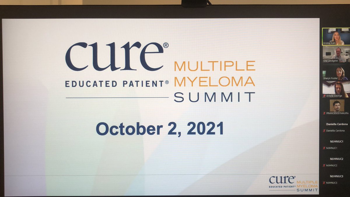 Join us this morning at CURE #educatedpatient from beautiful Miami! Virtual patient full day summit starting now at 9am ET. #mmsm #curemagazine @SylvesterCancer