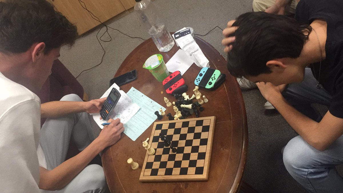 DoverColSchoolH's tweet photo. Chess and Maths on a rainy Saturday! https://t.co/Hdiv4LVrVG