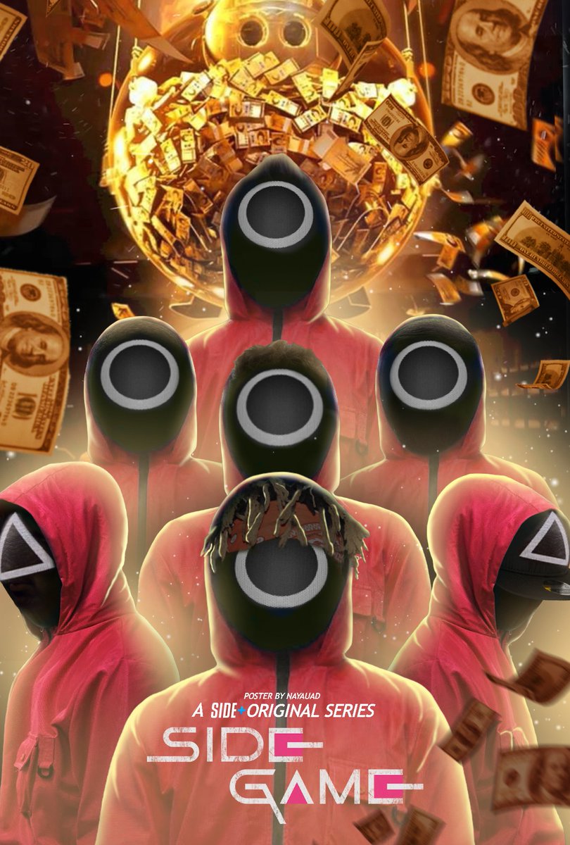 NayauAd's tweet photo. "SDMN X Squid Game"🐙

Last person standing wins 456 Months of Side+ subscription

Likes/Retweets are kindly appreciated! ❤♻️

@Sidemen @joinsideplus @sidemenupdated @KSI @Vikkstar123 @Tobjizzle @Behzinga @wroetoshaw @ZerkaaHD @miniminter @netflix #SquidGames #SquidGame https://t.co/0OKS0PyYaA