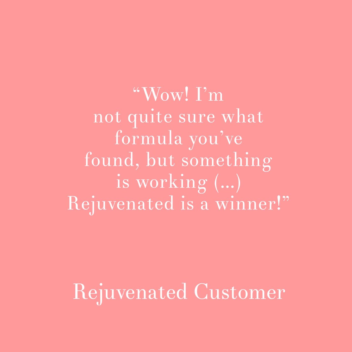Rejuvenated Ltd tweet media