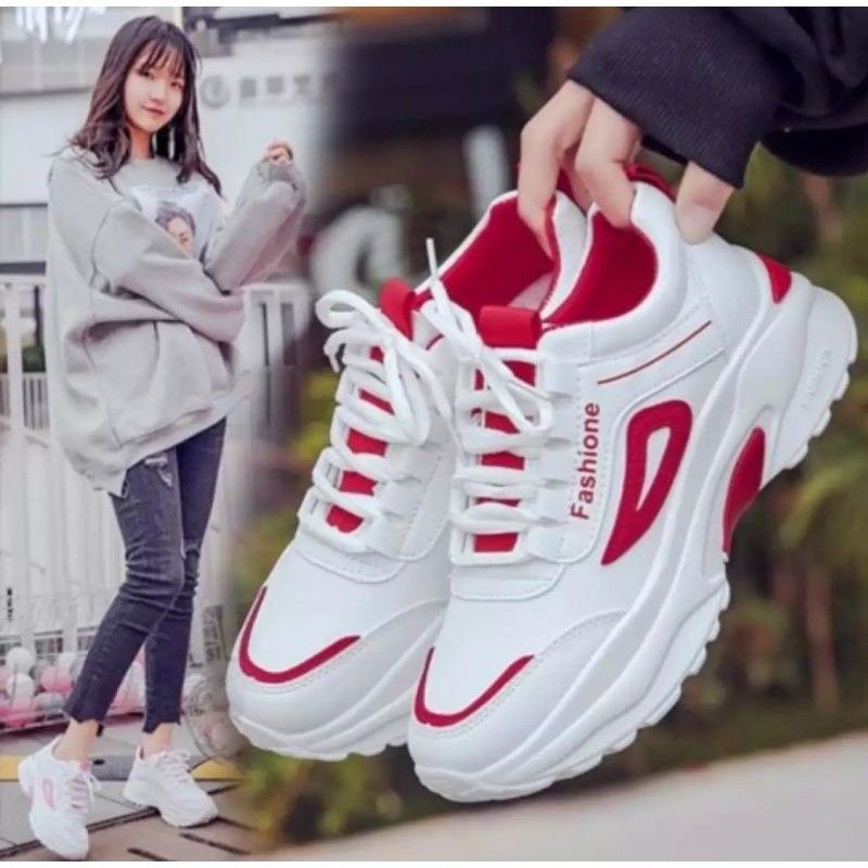 NovianiSubqi's tweet photo. Saya menjual Sepatu sneaker wanita FO1 COD seharga Rp. Dapatkan di Shopee sekarang! https://t.co/kyHqYFyToV #ShopeeID https://t.co/b7cqsoTQak