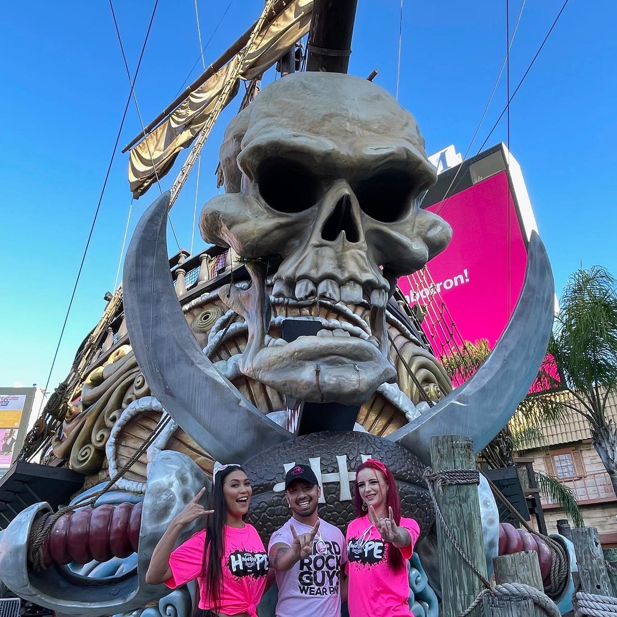 Thank you again to our pink premier sponsors <a href="/hardrocktampa/">Ryan Magin</a> they aren’t just our friends they are our family and they help us make this event awesome year after year ! They are true rockstars #loveallserveall  #tampastrides